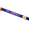 72"x3" Contestant Sash W/ Rosette